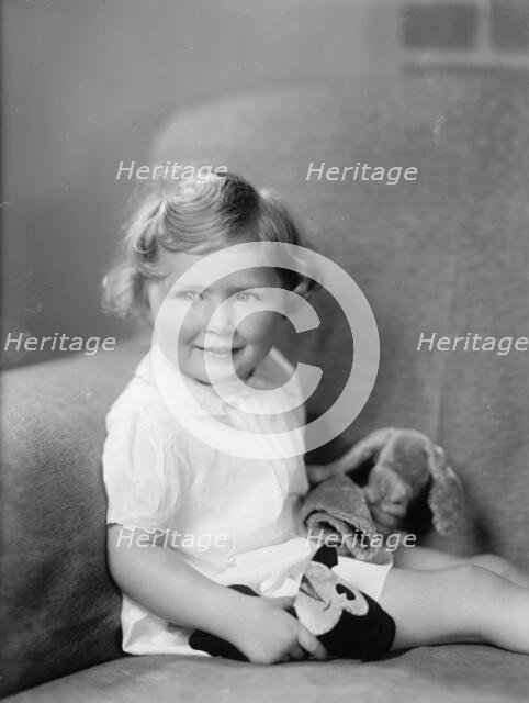 Trager, Mary F. - Portrait, 1935. Creator: Harris & Ewing.