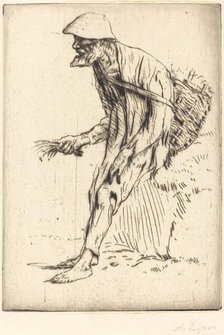 Chickweed Merchant (Marchand de mouron). Creator: Alphonse Legros.
