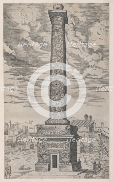 Speculum Romanae Magnificentiae: Column of Trajan, 1544., 1544. Creator: Anon.