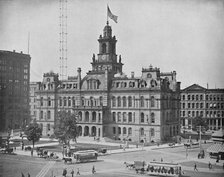 'City Hall, Detroit, Michigan', c1897. Creator: Unknown.