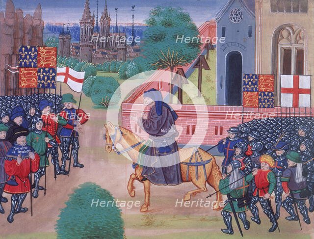 The Peasants' Revolt, c1469-c1480. Creator: Unknown.