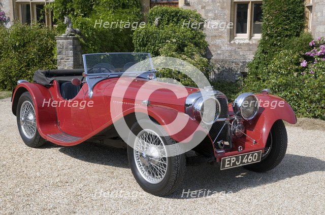 1937 SS 100 Artist: Unknown.