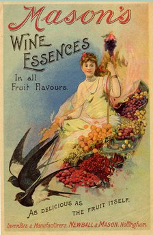 Mason’s Wine Essences, 1900. Artist: Unknown