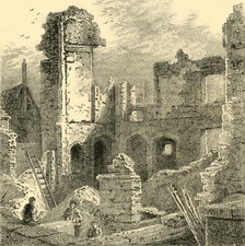 'Ruins of the Convent of St. Clare', c1872. Creator: Unknown.