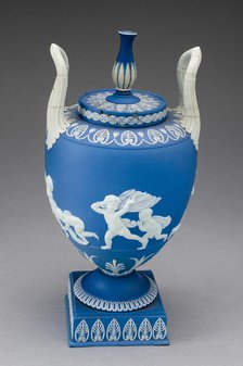 Vase, Burslem, c. 1850. Creator: Wedgwood.
