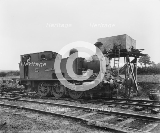 'Sir Thomas', a Hudswell Clarke & Co 060 tank locomotive built in 1918, 1919. Artist: Adolph Augustus Boucher.