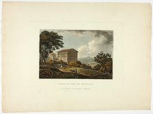 Temple of the God Rediculus, plate five from the Ruins of Rome Temple of the God..., pub Mar 1, 1796 Creator: Matthew Dubourg.