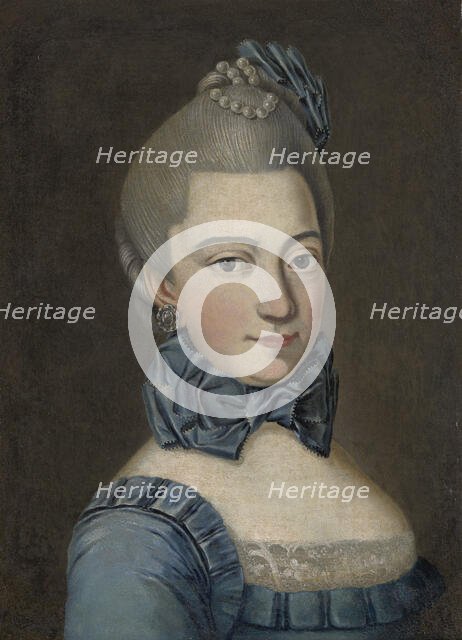 Portrait of Elzbieta Potocka née Wielopolska, between 1767-1771. Creator: Unknown.