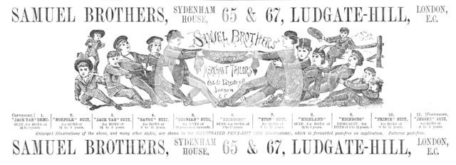 Samuel Brothers, 1883. Creator: Unknown.