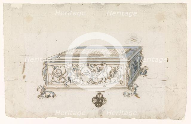 Design for a box, c.1550-c.1600. Creator: Anon.
