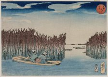 Omori, from the series Famous Places in the Eastern Capital, early 1830s. Creator: Utagawa Kuniyoshi (Japanese, 1797-1861).