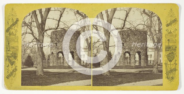 Old Stone Mill, Newport, Rhode Island, 1875/99. Creator: Unknown.