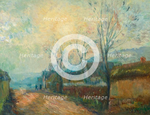Paysage de campagne. Creator: Lebourg, Albert (1849-1928).
