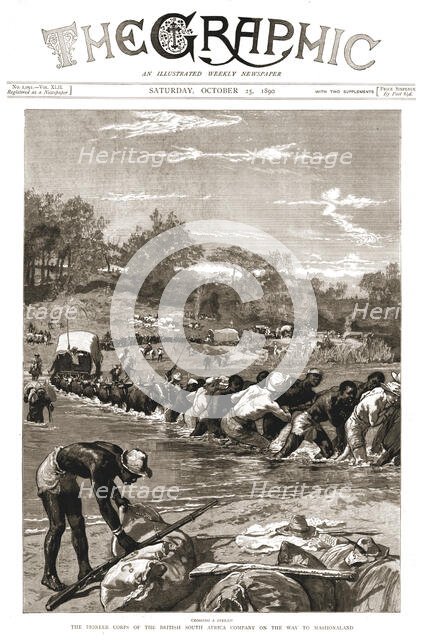 ''The Graphic, Front Cover Saturday, October 25, 1890', 1890. Creator: Unknown.