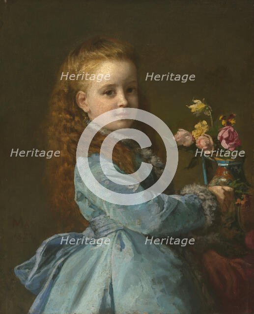 Edith Wharton, 1870. Creator: Edward Harrison May.