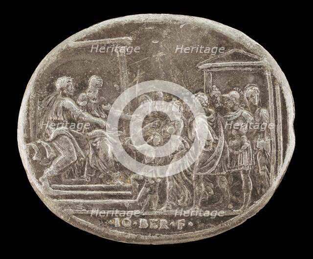 The Continence of Scipio. Creator: Giovanni Bernardi.