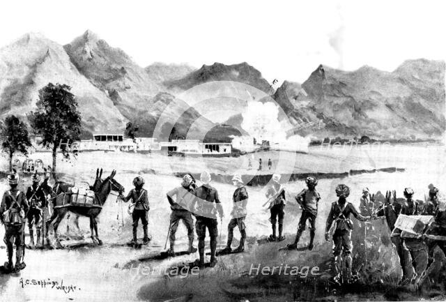The Indian Frontier Rising: with the Buner Field Force, 1898. Creator: Unknown.