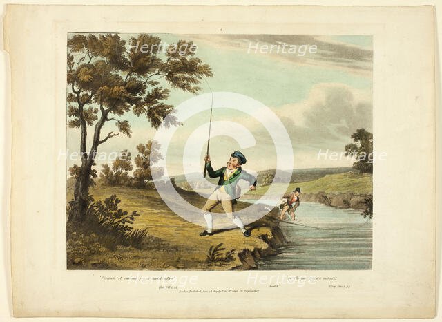 The Finest Perch is Not for Me, published June 18, 1825. Creator: Charles Turner.