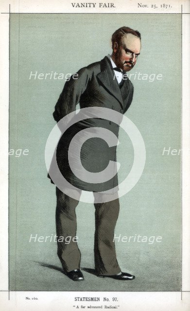 'A far advanced Radical', 1871.Artist: Coide