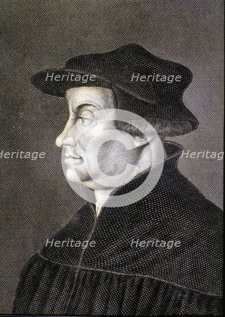 Ulrich Zwingli (1484-1531), Swiss reformer.