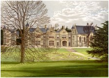 Exton House, Rutland, home of the Earl of Gainsborough, c1880. Artist: Unknown