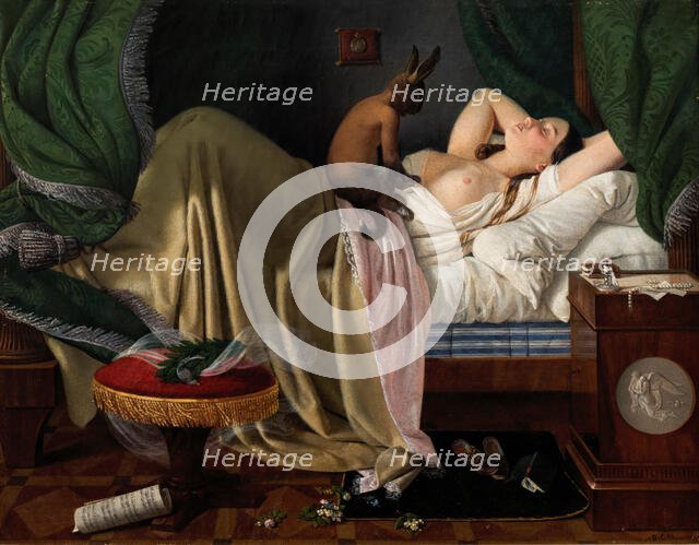 Nightmare, 1846. Creator: Ditlev Blunck.