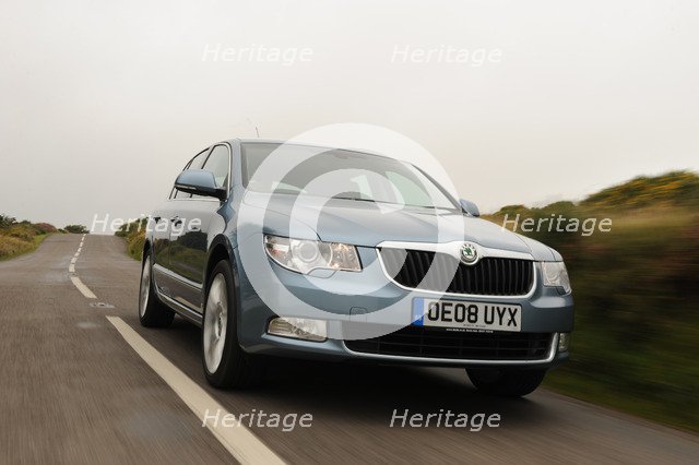 Skoda SUPERB 2008. Artist: Simon Clay.
