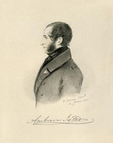 'Ambrose Isted', 1840. Creator: Richard James Lane.