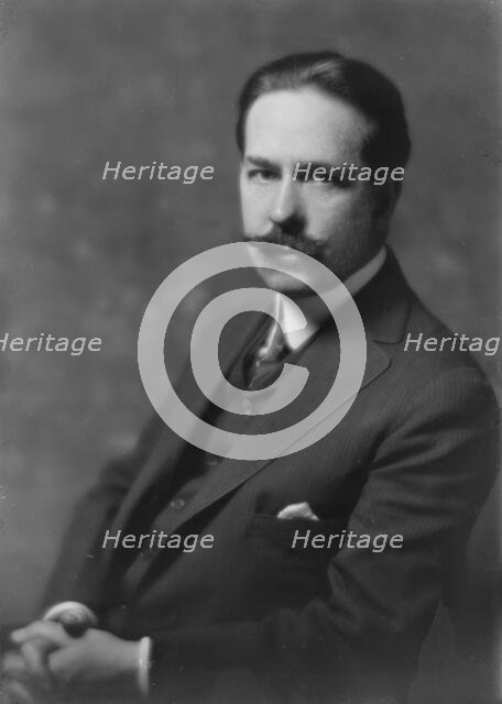 Von Ende, Mr., portrait photograph, 1917 Oct. 13. Creator: Arnold Genthe.