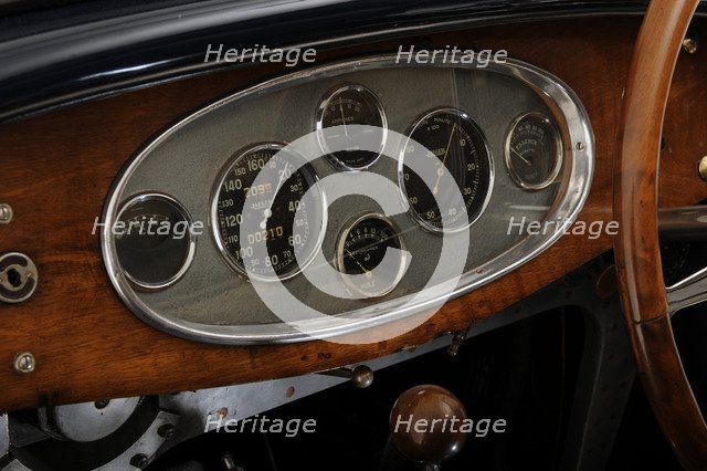 Bugatti type 55 1932. Artist: Simon Clay.