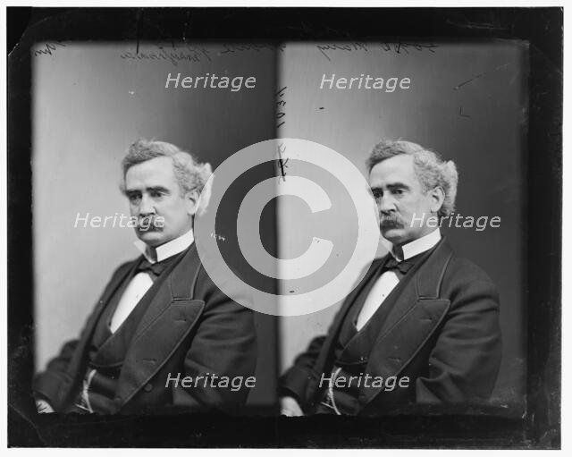 Harry White of Pennsylvania, 1865-1880. Creator: Unknown.