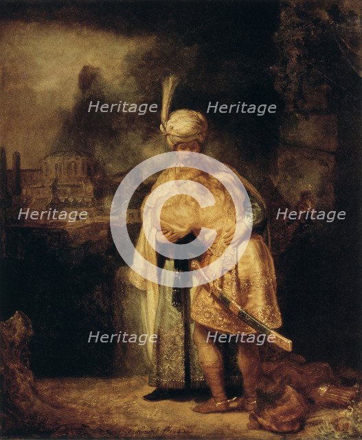 'David and Jonathan', 1642. Artist: Rembrandt Harmensz van Rijn    