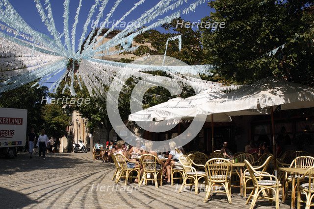 Cafe, Valldemossa, Mallorca, Spain.