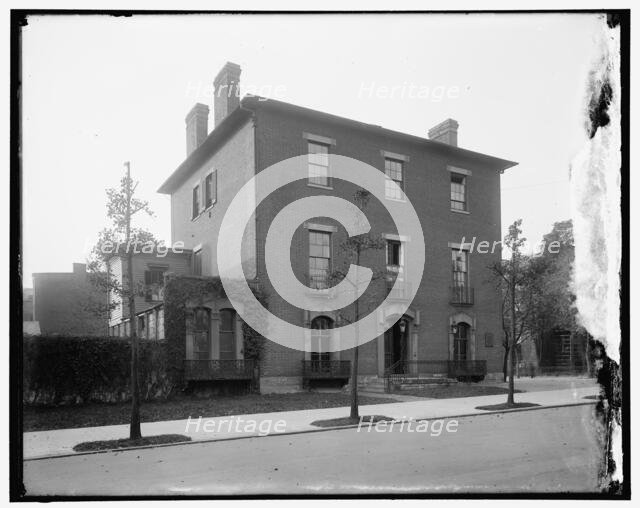 The Beale residence (Jackson Place), between 1910 and 1920. Creator: Harris & Ewing.