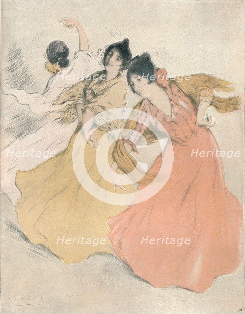 Spanish Dancers, c1875-1903, (1903). Creator: Allan Österlind.