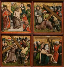 Altarpiece with The Passion of Christ, c. 1440s. Creator: Master of the Schlägl Altarpiece (German).