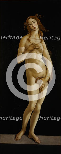 Venus Pudica, ca 1485-1490. Creator: Botticelli, Sandro (1445-1510).