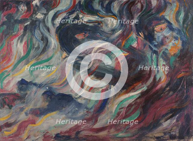 Stati d'animo - Gli addii, 1911. Creator: Boccioni, Umberto (1882-1916).