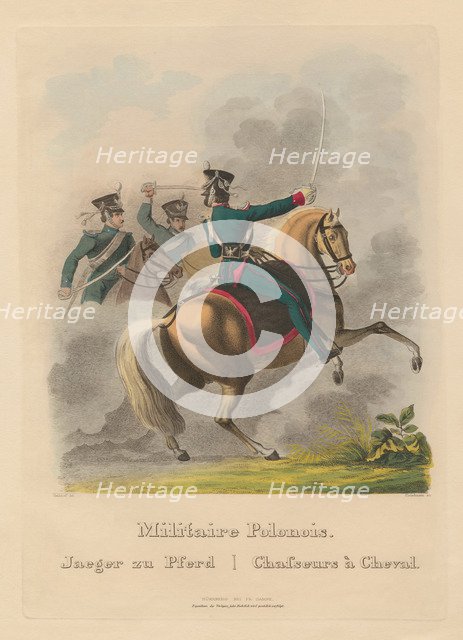 The Polish Army 1831: Horse Chasseurs (Chasseurs à cheval), 1831.
