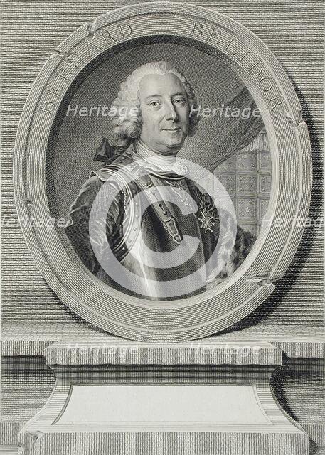 Bernard Belidor, 1750. Creator: Johann Georg Wille.