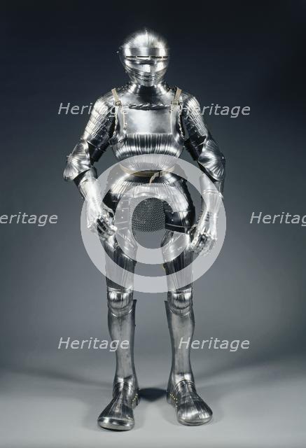 Field Armor in Maximilian Style, c. 1510-1515. Creator: Unknown.