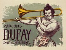 Affiche pour "Marguerite Dufay", c1899. Creator: Louis Anquetin.