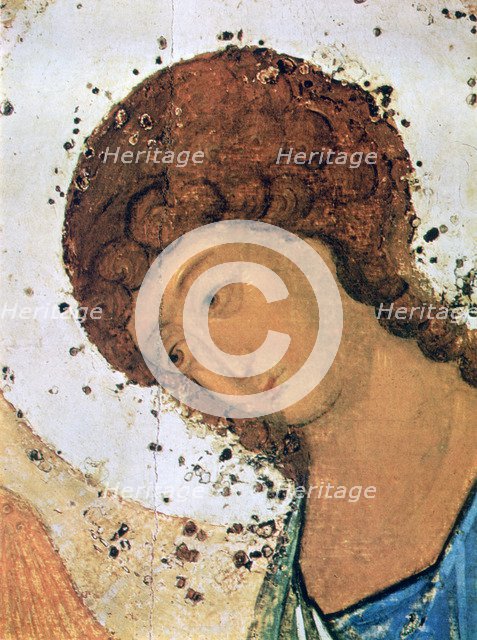 'The Trinity', (Detail), c1380-1430. Artist: Andrey Rublyov