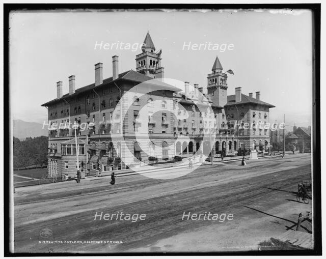 The Antlers, Colorado Springs, c1901. Creator: William H. Jackson.