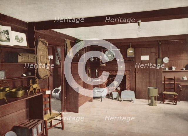 Kitchen of the John Hancock House, Lexington, c1900. Creator: Unknown.