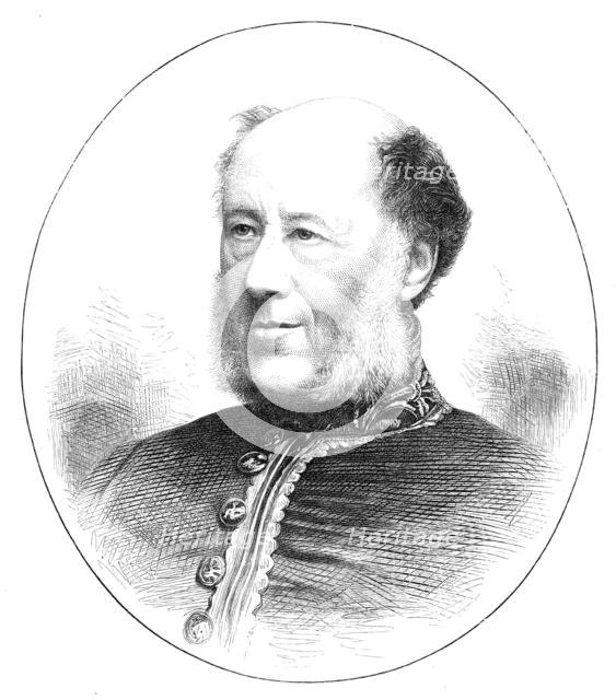 The late Mr. J. R. Planché, "Somerset Herald", 1880. Creator: Unknown.