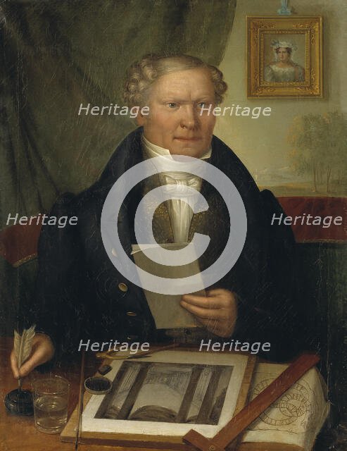 Pehr Axel Nystrom, 1793-1868, 1832. Creator: Erik Wahlbergson.