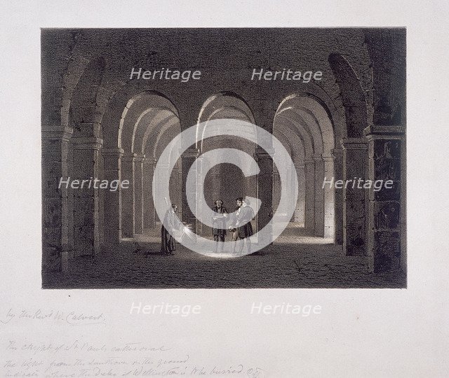 St Paul's Cathedral (new), London, 1852. Artist: Anon
