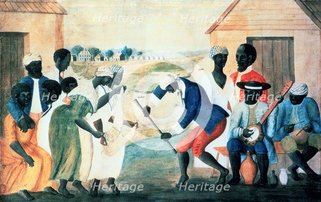 'The Old Plantation', 1800 Artist: Unknown