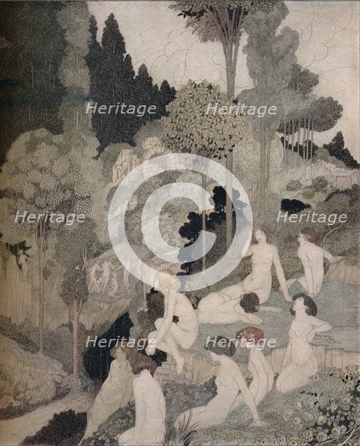 'An Autumn Interlude', c1910. Artist: Charles Robinson.